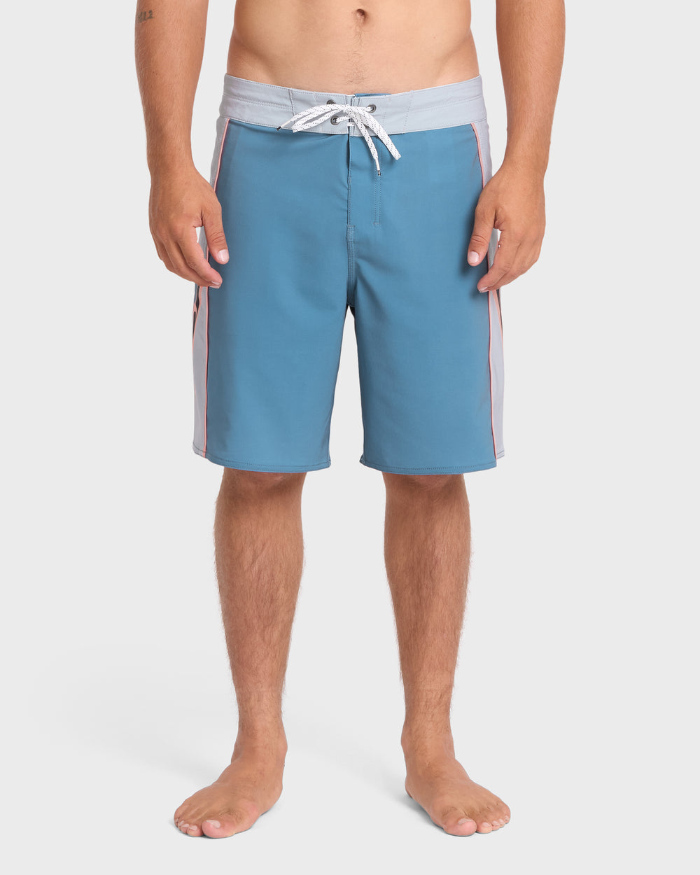 BL001239M_CHN_OM-F.jpg New Wave Pro 19" Boardshorts - China Blue - Image 1