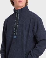 Frontier Mockneck Quarter-Zip Fleece - True Navy - Image 5