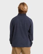 Frontier Mockneck Quarter-Zip Fleece - True Navy - Image 2