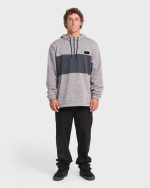 Adventure Division Boundary Pullover Quarter Zip Hoodie - Alloy - Image 3