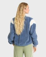 Adventure Division Batter Full Zip Fleece Jacket - Blue Smoke - Image 2