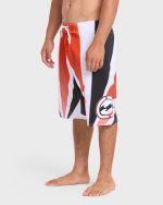A.I. Samurai Pro 22" Boardshorts - Aura Orange - Image 4
