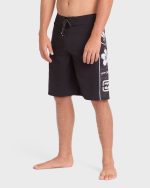 New Wave 2.0 Hawaii Pro 19" Boardshorts - Black - Image 4