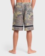 Throw On 2.0 Layback 21" Swim Trunks - Olive Camouflage - Image 2