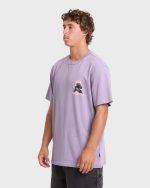 Tear Premium Short Sleeve Knit T-Shirt - Purple Ash - Image 4