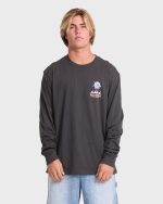 Portal Premium Long Sleeve Cotton T-Shirt - Raven - Image 2