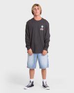 Portal Premium Long Sleeve Cotton T-Shirt - Raven - Image 3