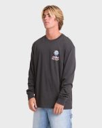 Portal Premium Long Sleeve Cotton T-Shirt - Raven - Image 4