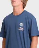 Portal Premium Short Sleeve Knit T-Shirt - Dark Denim - Image 5