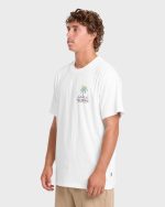 Portal Premium Short Sleeve Knit T-Shirt - Off White - Image 4