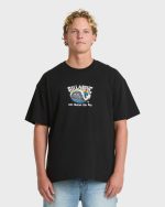 Behind The Lip OG Short Sleeve Cotton T-Shirt - Black