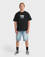Behind The Lip OG Short Sleeve Cotton T-Shirt - Black - Image 3