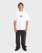 Barb OG Short Sleeve Knit T-Shirt - White - Image 3