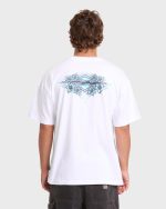Biscus OG Short Sleeve Cotton T-Shirt - White