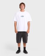 Biscus OG Short Sleeve Cotton T-Shirt - White - Image 4