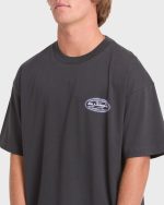 Bad Dog OG Short Sleeve Cotton T-Shirt - Washed Black - Image 5