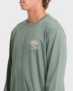 Coordinates Adventure Division Premium Long Sleeve Cotton T-Shirt - Laurel Wreath - Image 5