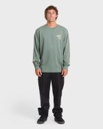 Coordinates Adventure Division Premium Long Sleeve Cotton T-Shirt - Laurel Wreath - Image 3