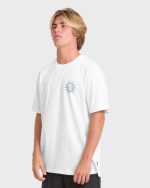 Rotation Premium Short Sleeve Knit Graphic T-Shirt - Off White - Image 4