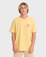 Rotation Premium Short Sleeve Knit Graphic T-Shirt - Raffia - Image 2