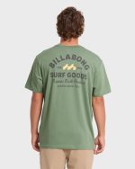 Foundry Premium Short Sleeve Cotton Graphic T-Shirt - Hedge Green
