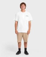 Foundry Premium Short Sleeve Cotton Graphic T-Shirt - Off White - Image 4