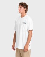 Foundry Premium Short Sleeve Cotton Graphic T-Shirt - Off White - Image 5