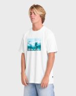Lucid Premium Short Sleeve Cotton Graphic T-Shirt - Off White - Image 4