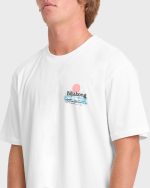 Lounge Premium Short Sleeve Knit Graphic T-Shirt - Off White - Image 5