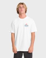 Lounge Premium Short Sleeve Knit Graphic T-Shirt - Off White - Image 2
