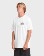 Lounge Premium Short Sleeve Knit Graphic T-Shirt - Off White - Image 4
