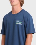 Runner Premium Short Sleeve Cotton T-Shirt - Dark Denim - Image 5