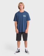 Runner Premium Short Sleeve Cotton T-Shirt - Dark Denim - Image 3