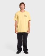Runner Premium Short Sleeve Cotton T-Shirt - Raffia - Image 3