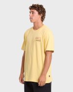 Runner Premium Short Sleeve Cotton T-Shirt - Raffia - Image 4