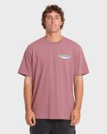 Snatch Premium Short Sleeve Knit Graphic T-Shirt - Red Dahlia - Image 2