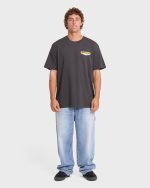 Snatch Premium Short Sleeve Knit Graphic T-Shirt - Raven - Image 3
