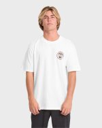 Hollow Premium Short Sleeve Knit T-Shirt - Off White