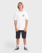 Hollow Premium Short Sleeve Knit T-Shirt - Off White - Image 3