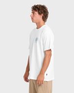 Montage Premium Short Sleeve Cotton T-Shirt - Off White - Image 4