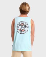 Hollow Premium Tank Top - Coastal Blue