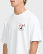Wave Pool OG Short Sleeve Knit T-Shirt - White - Image 3