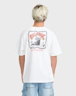 Wave Pool OG Short Sleeve Knit T-Shirt - White