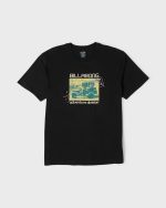 Stacked Adventure Division Premium Short Sleeve Knit T-Shirt - Black - Image 6