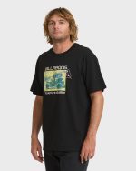 Stacked Adventure Division Premium Short Sleeve Knit T-Shirt - Black - Image 4