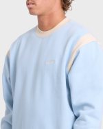 Highway Garage Crewneck Sweatshirt - Blue Smoke - Image 5