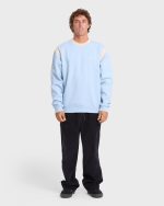 Highway Garage Crewneck Sweatshirt - Blue Smoke - Image 3