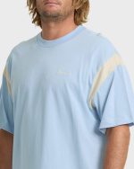 Highway Garage Short Sleeve Knit T-Shirt - Blue Smoke - Image 5