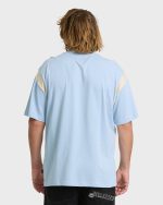 Highway Garage Short Sleeve Knit T-Shirt - Blue Smoke - Image 2