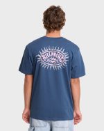 Reverse Premium Short Sleeve Cotton T-Shirt - Dark Denim